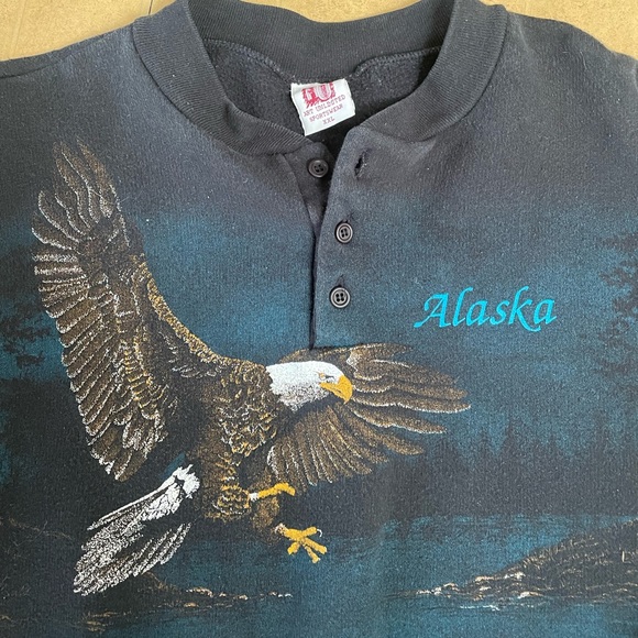 Vintage All Over Print Art Unlimited Sweatshirt Size XXL - Picture 3 of 6